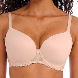 Freya Off beat Natural Beige Molded Bra NEW 32K Style AA5450NAE